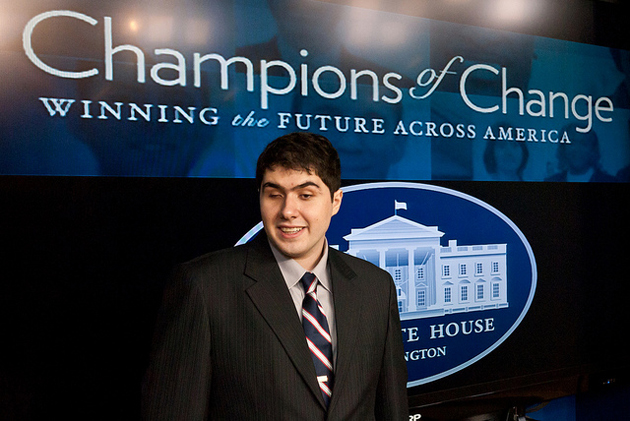 Sina Bahram at the White House Champions of Change event in 2012