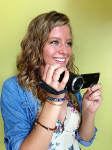 Kayla with Camera