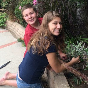 Annabel and her brother