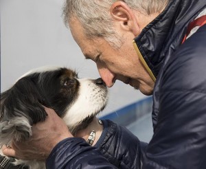 Cliff and Dog